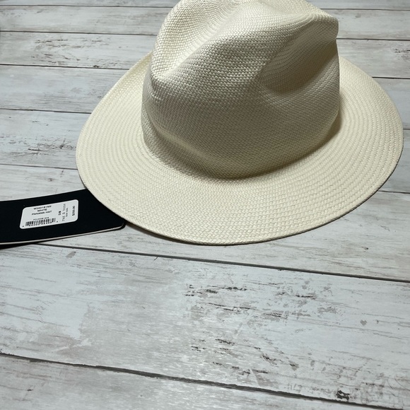 rag & bone Women\'s Panama Hat, White, S-M vacation festival cowgirl cowboy main image 13